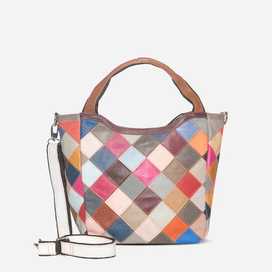 Swatch Blend Leather Tote