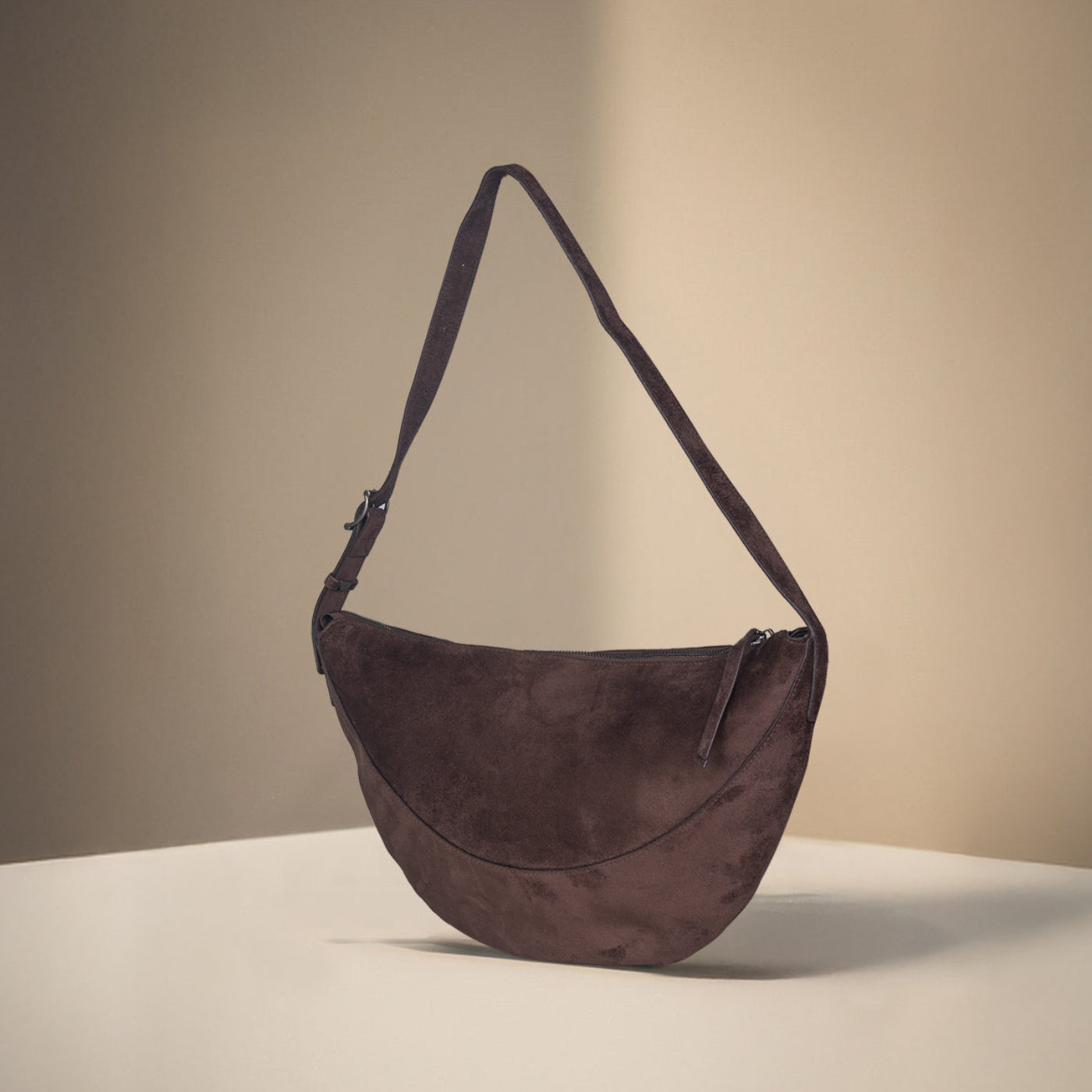 Suede Crescent