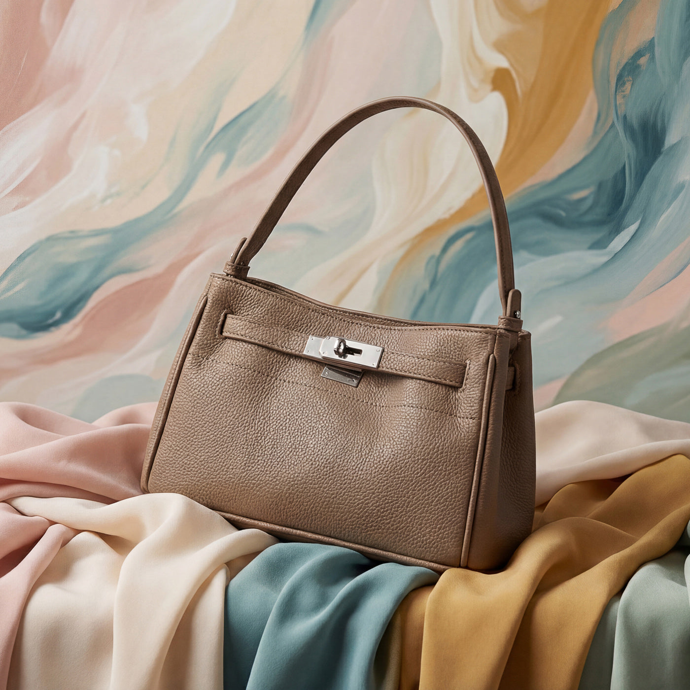 Structured Shoulder Bag