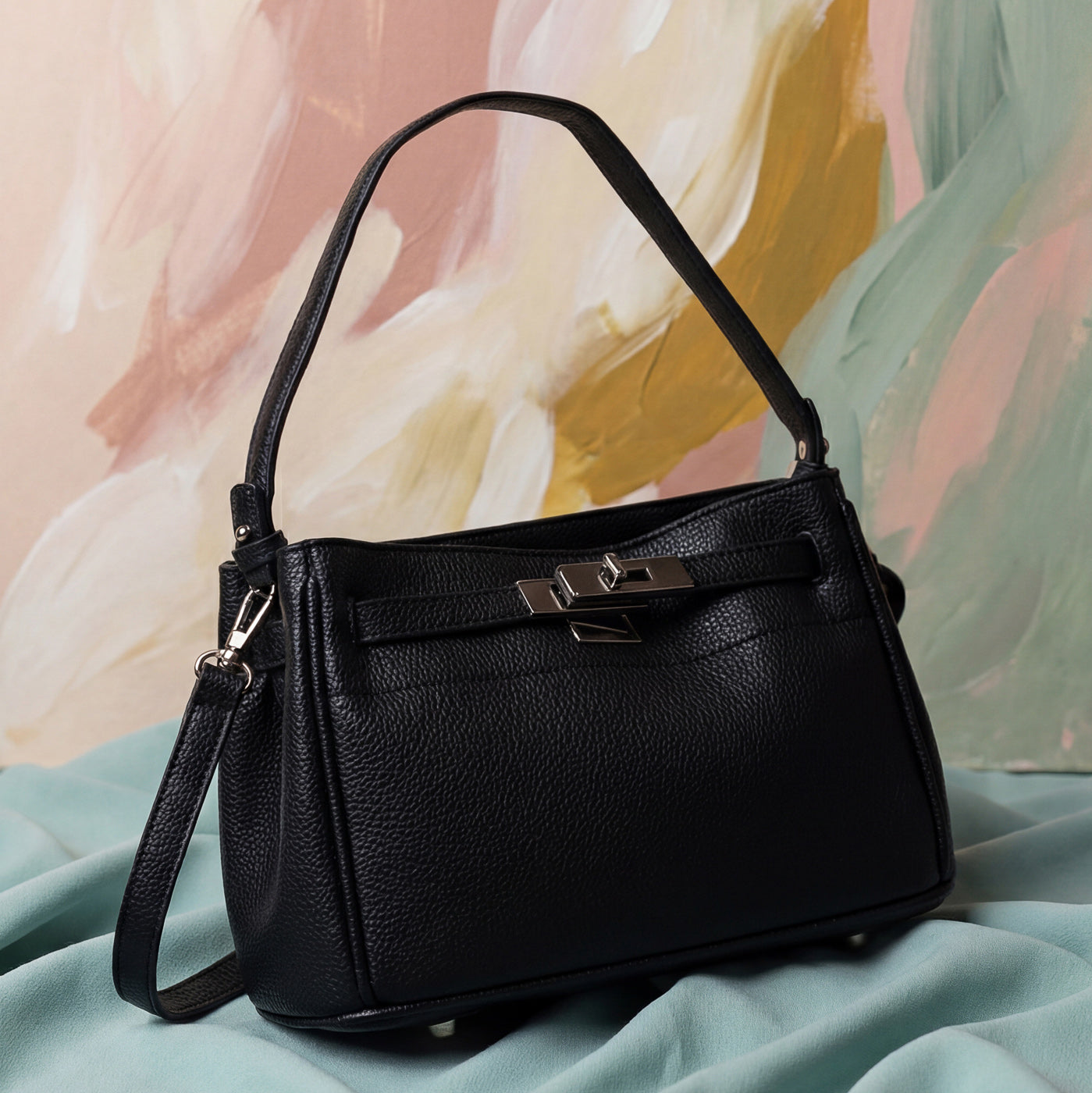 Structured Shoulder Bag