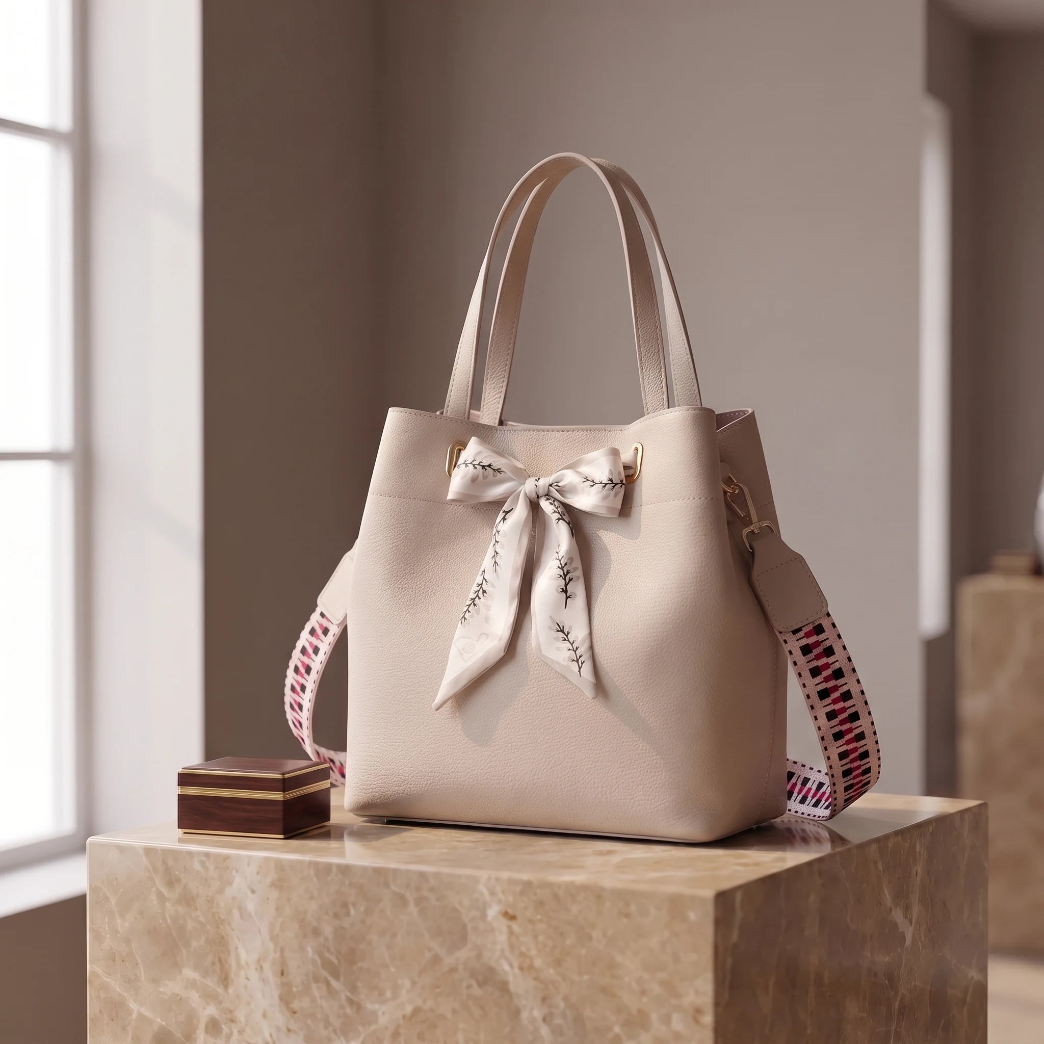 Bow Jacquard