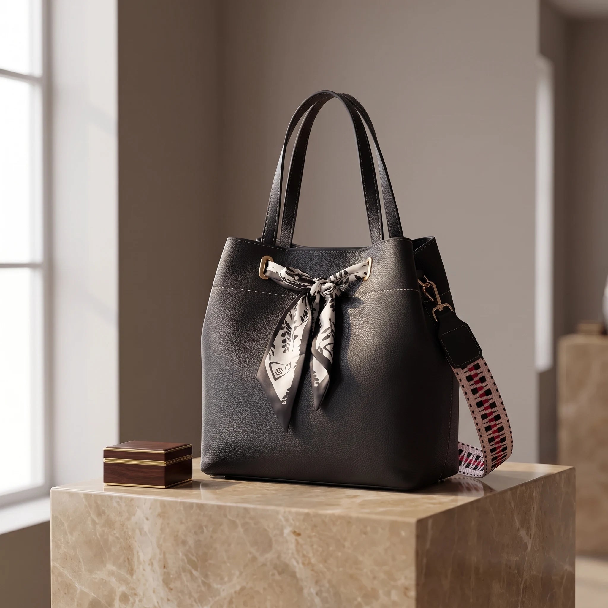Bow Jacquard