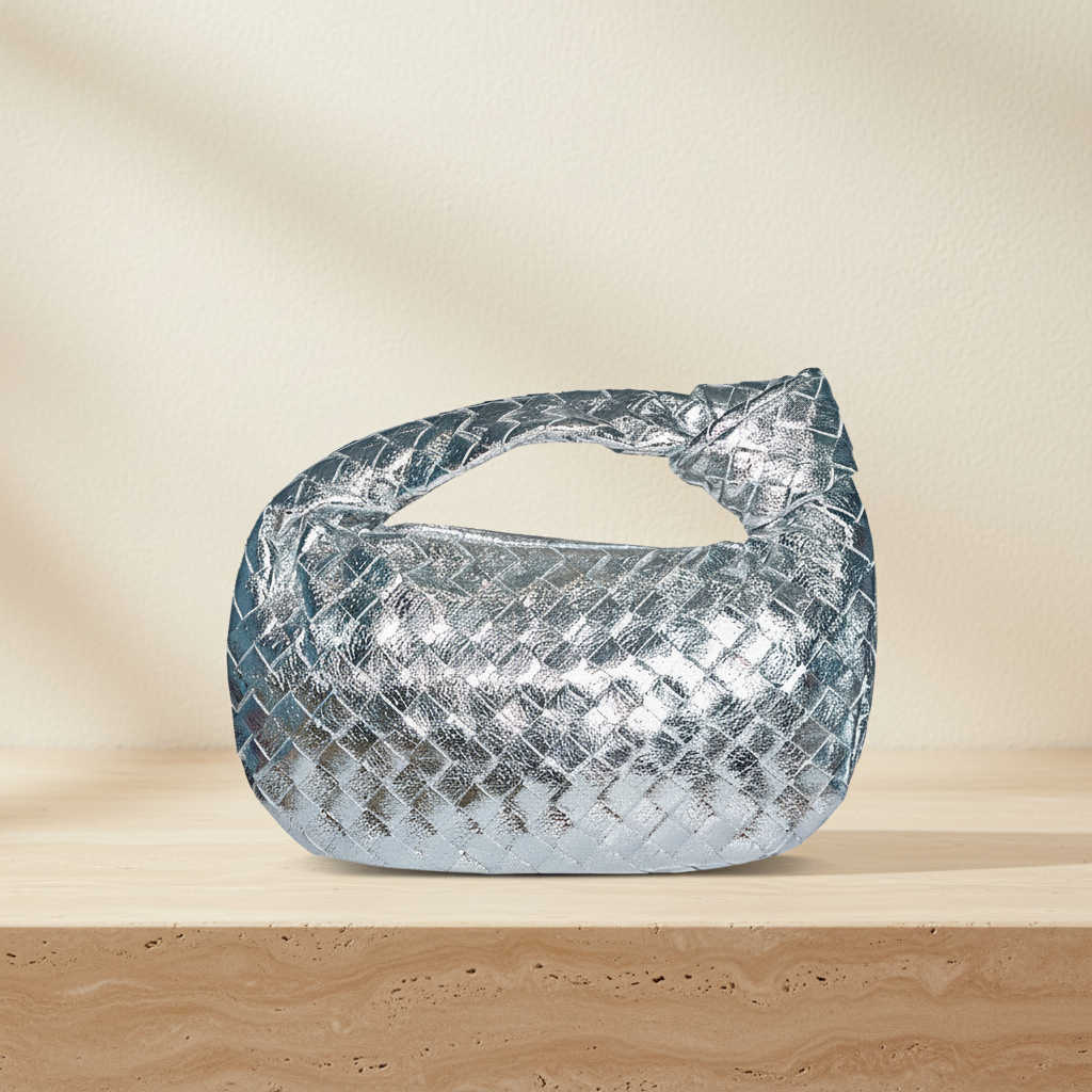 Woven Bag Silver — BG Replace