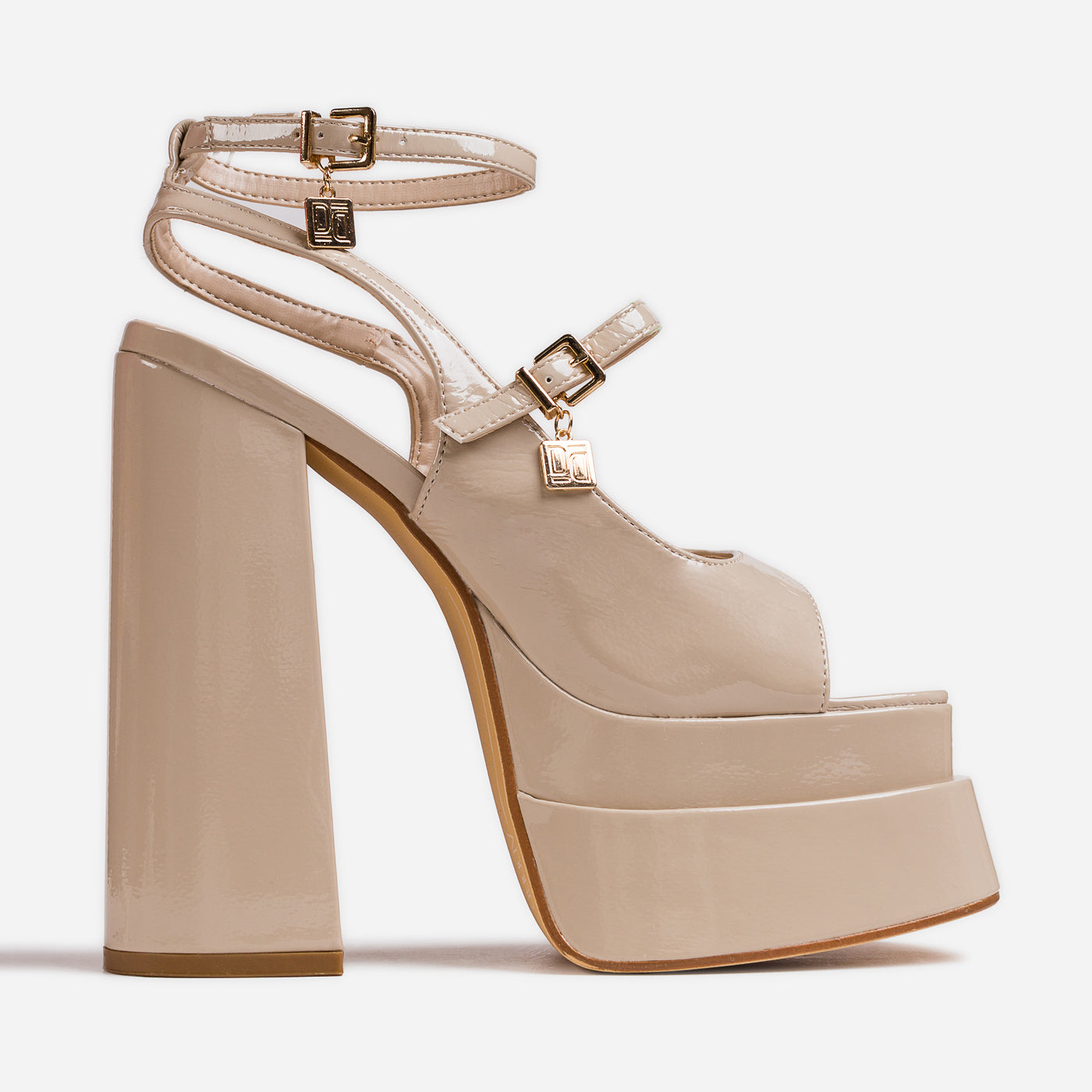 Bold Baroque Double Platform Sandal