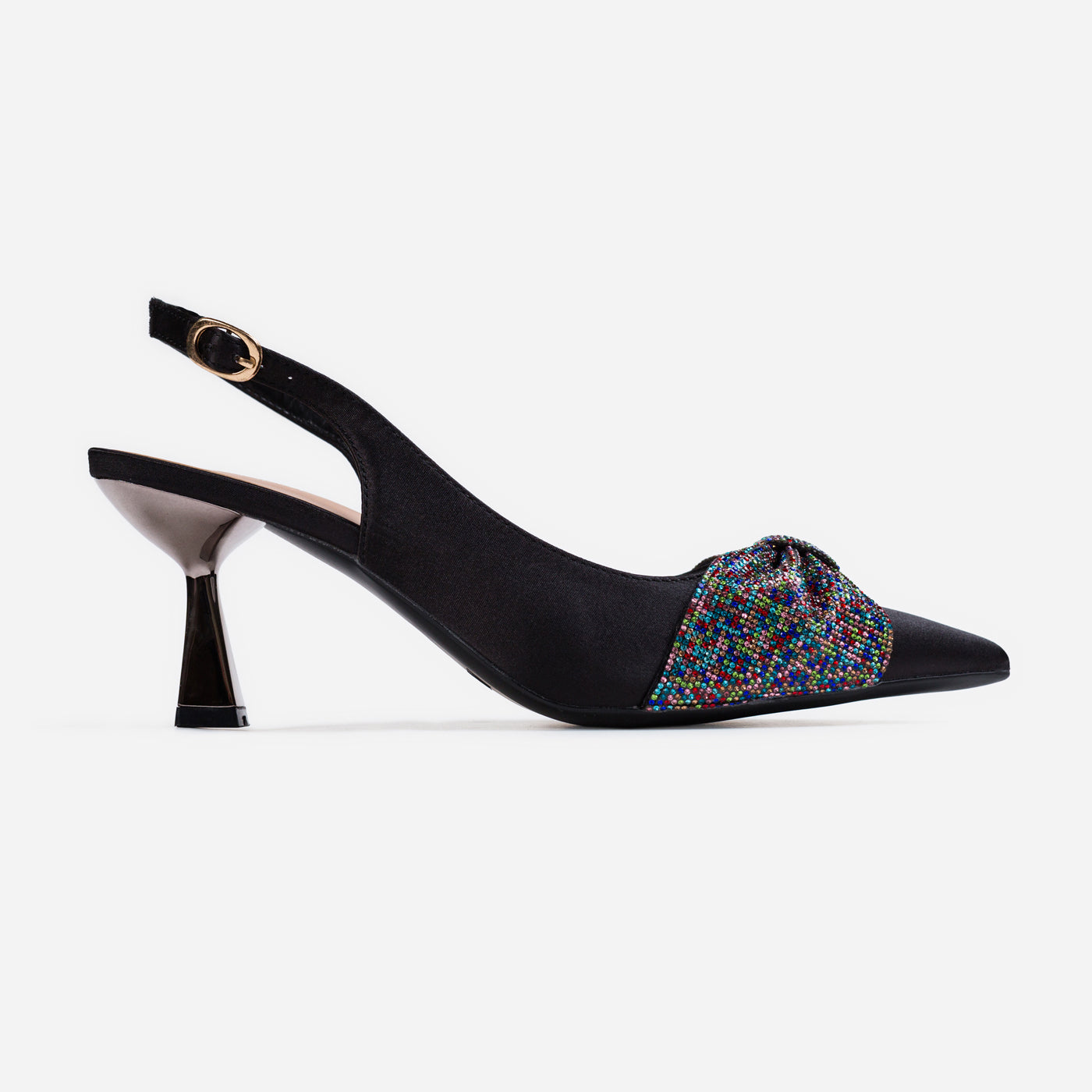 Bowshine Slingback Pump