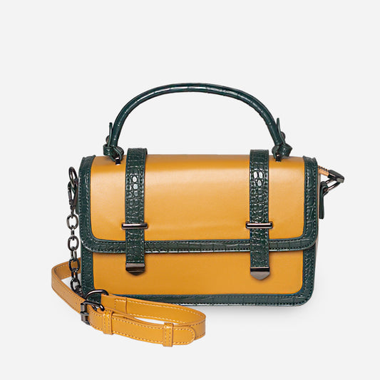 Chroma Croc Shoulder Bag