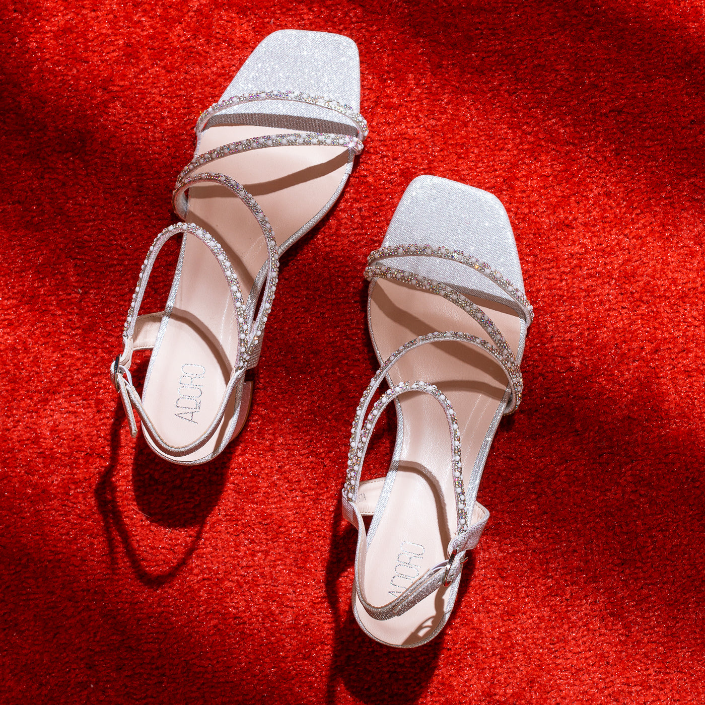 Crystal Glow Sandals