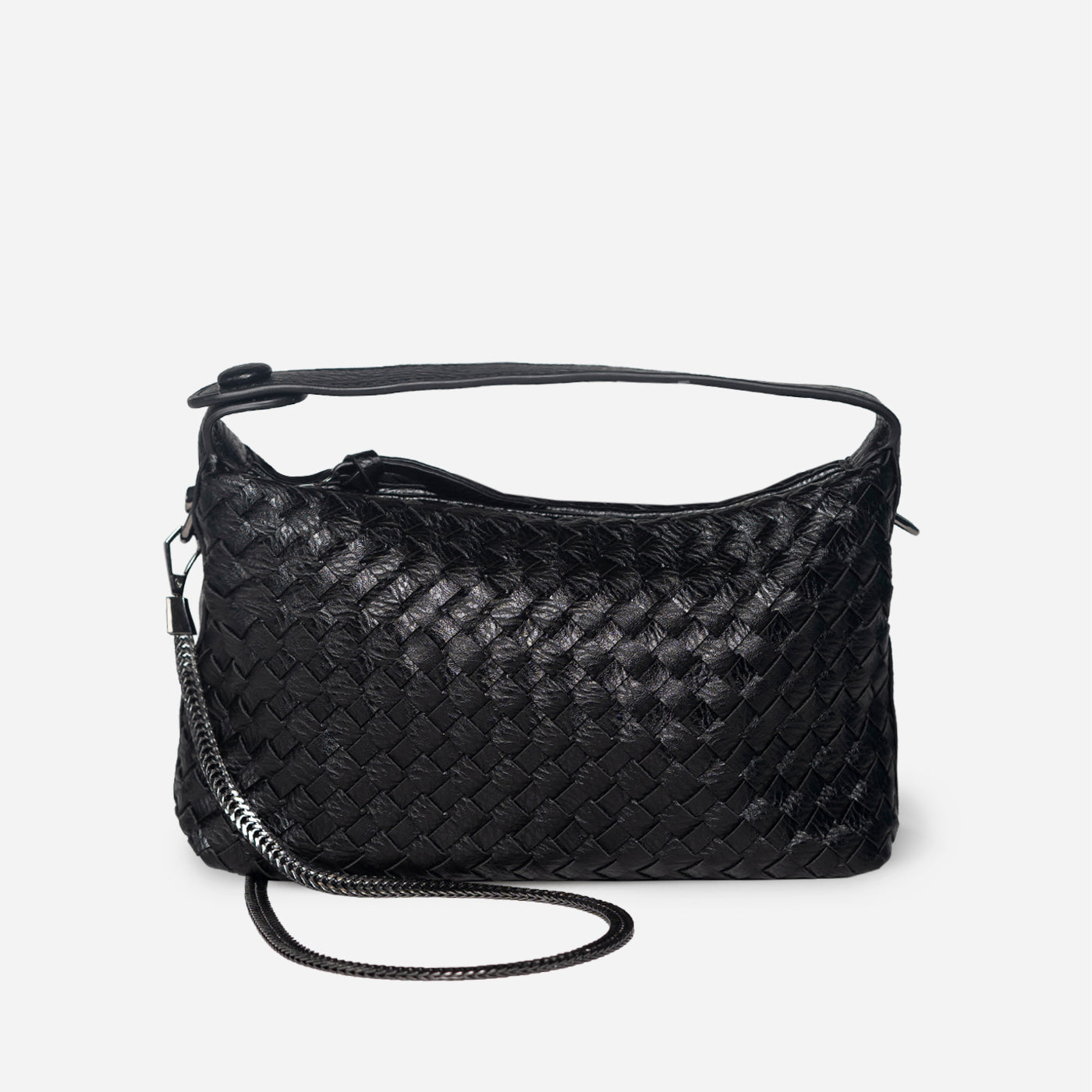 Elite Weave Shoulder Bag