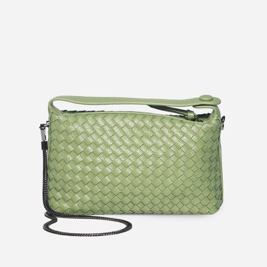 Elite Weave Shoulder Bag