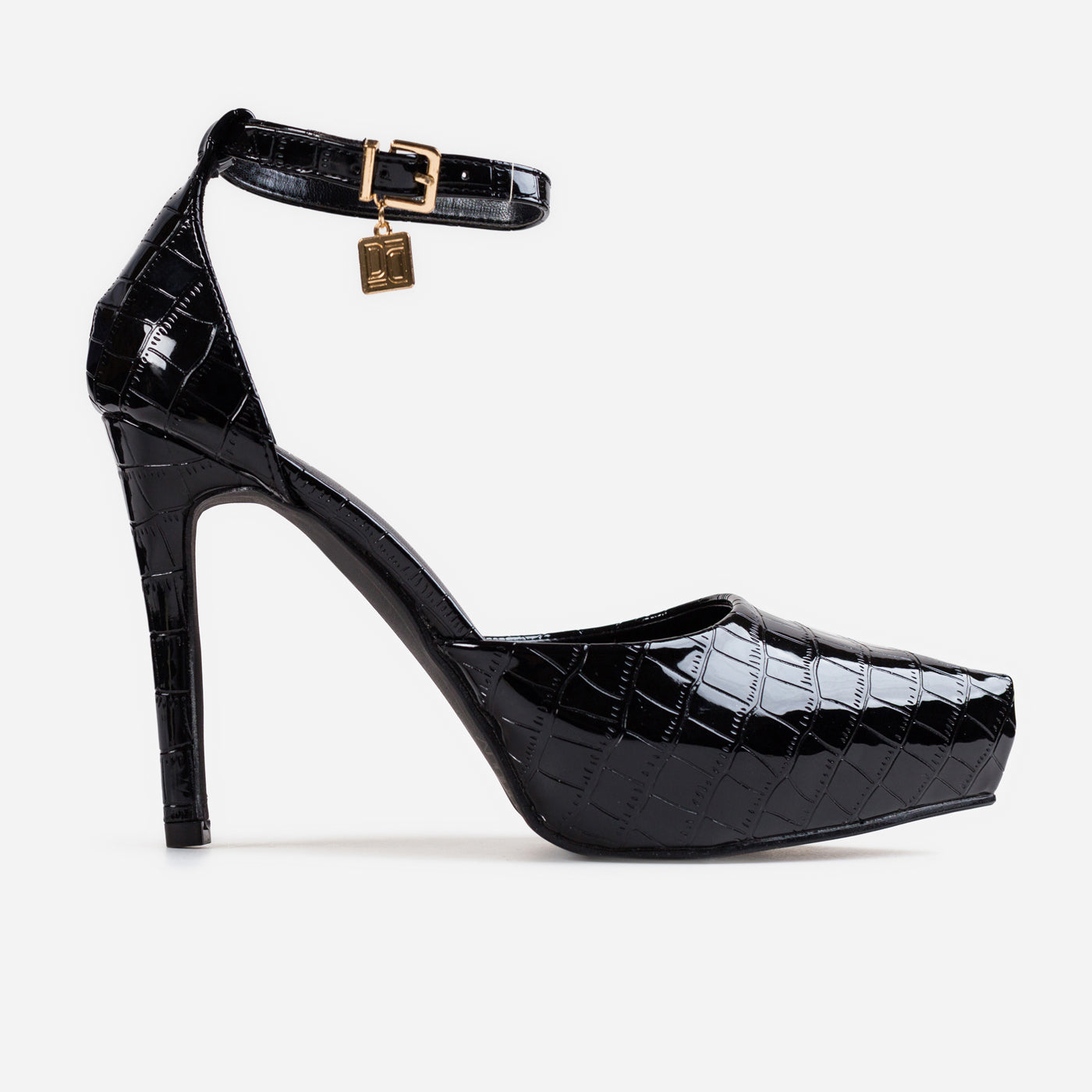Hologlam Croc Stiletto Pump