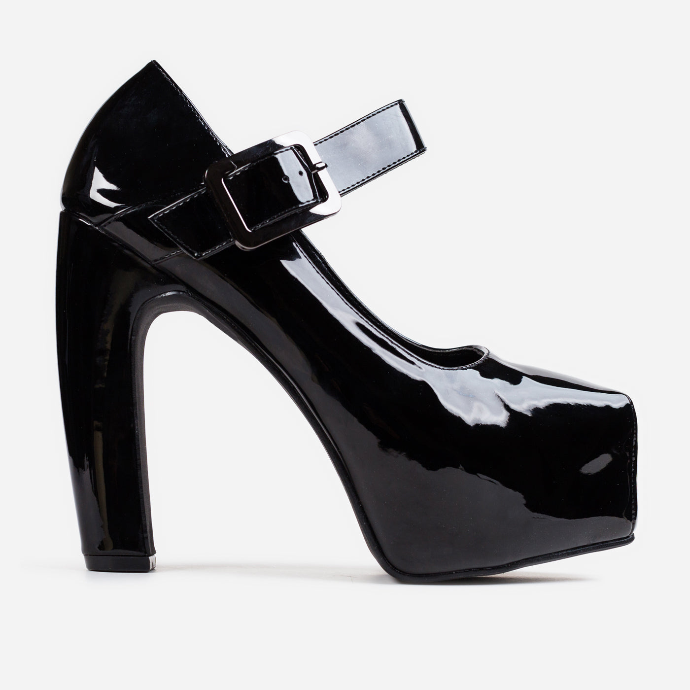 ModaBlock Square Toe Platform Pump