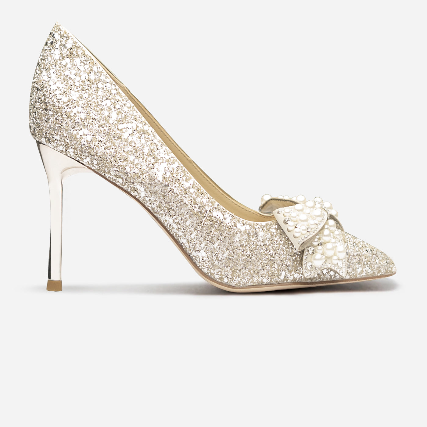 Pearl Bow Party Pump