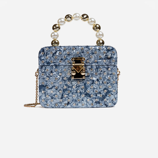 Pearl Prism Party Clutch