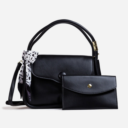 Posh Piped Formal Crossbody