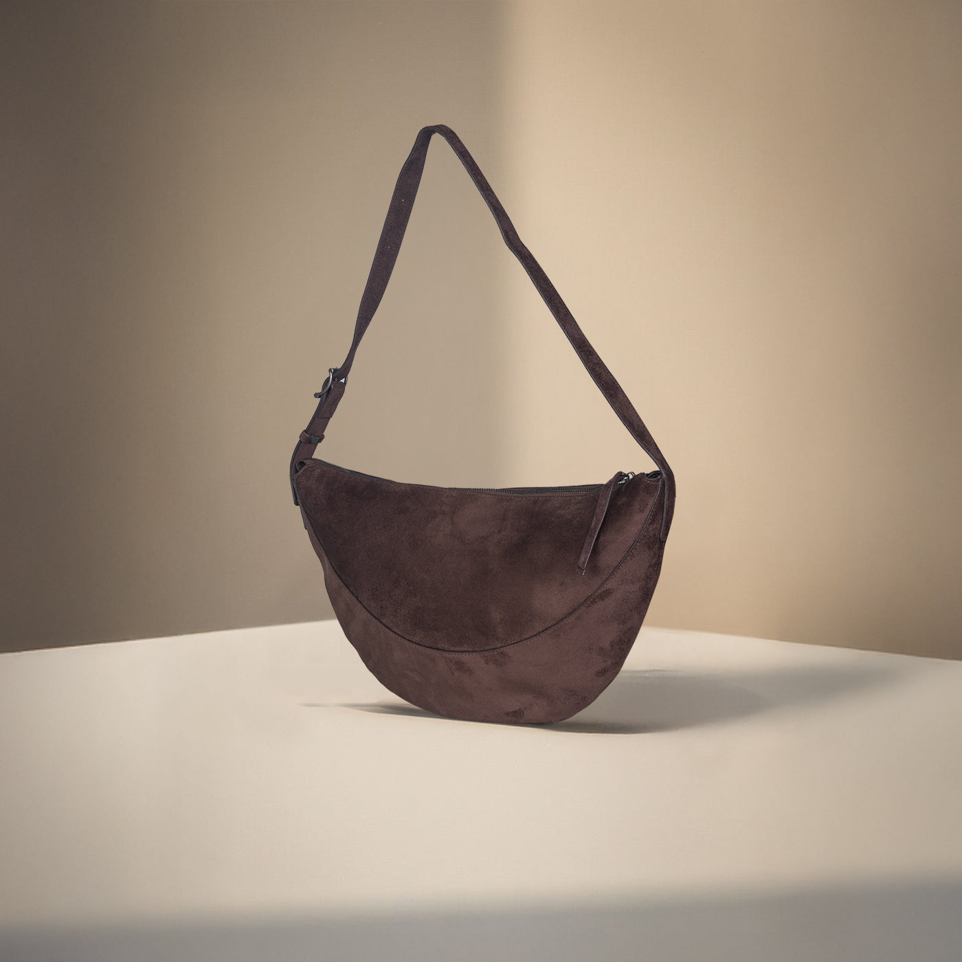 Suede Crescent