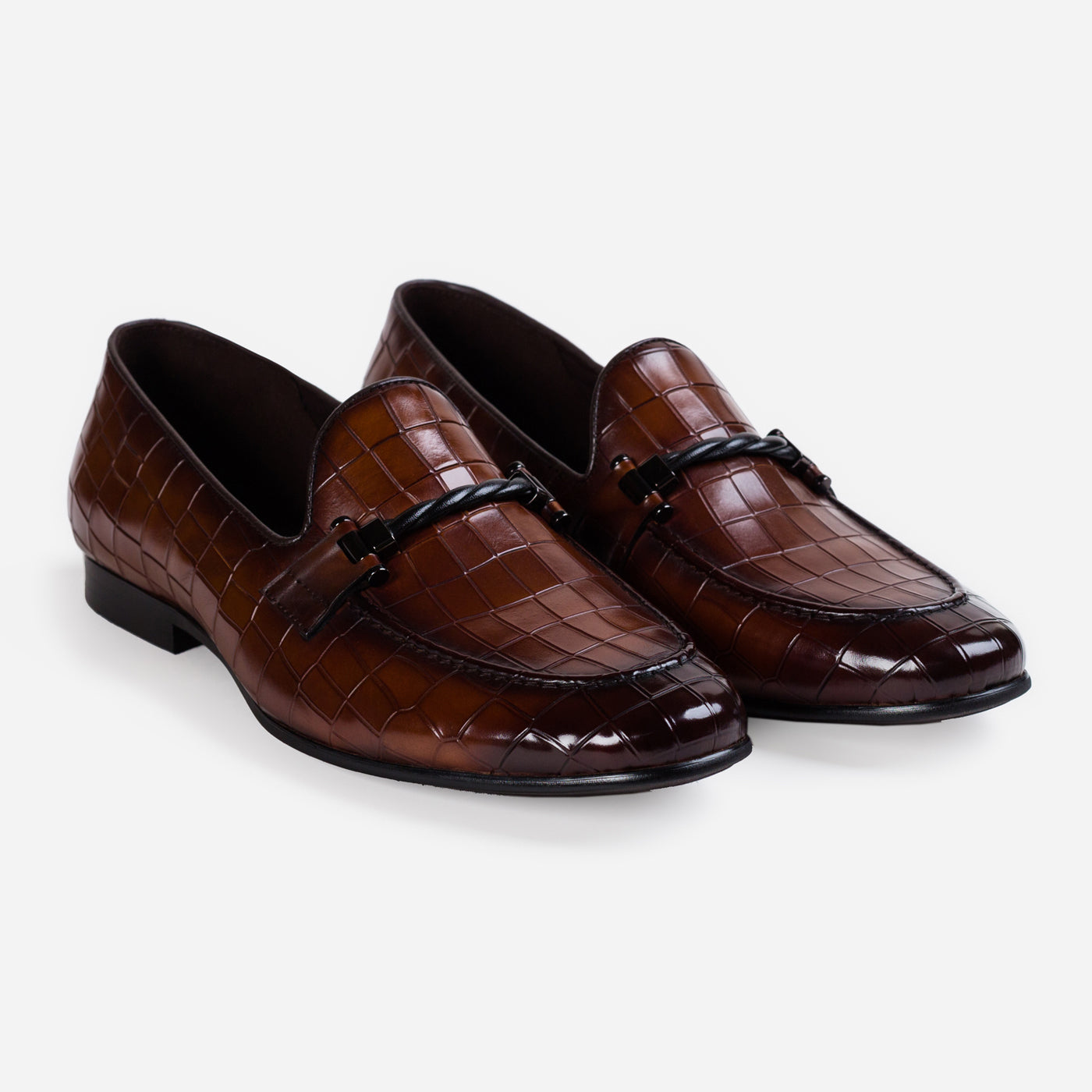 Twisted Saddle Loafer