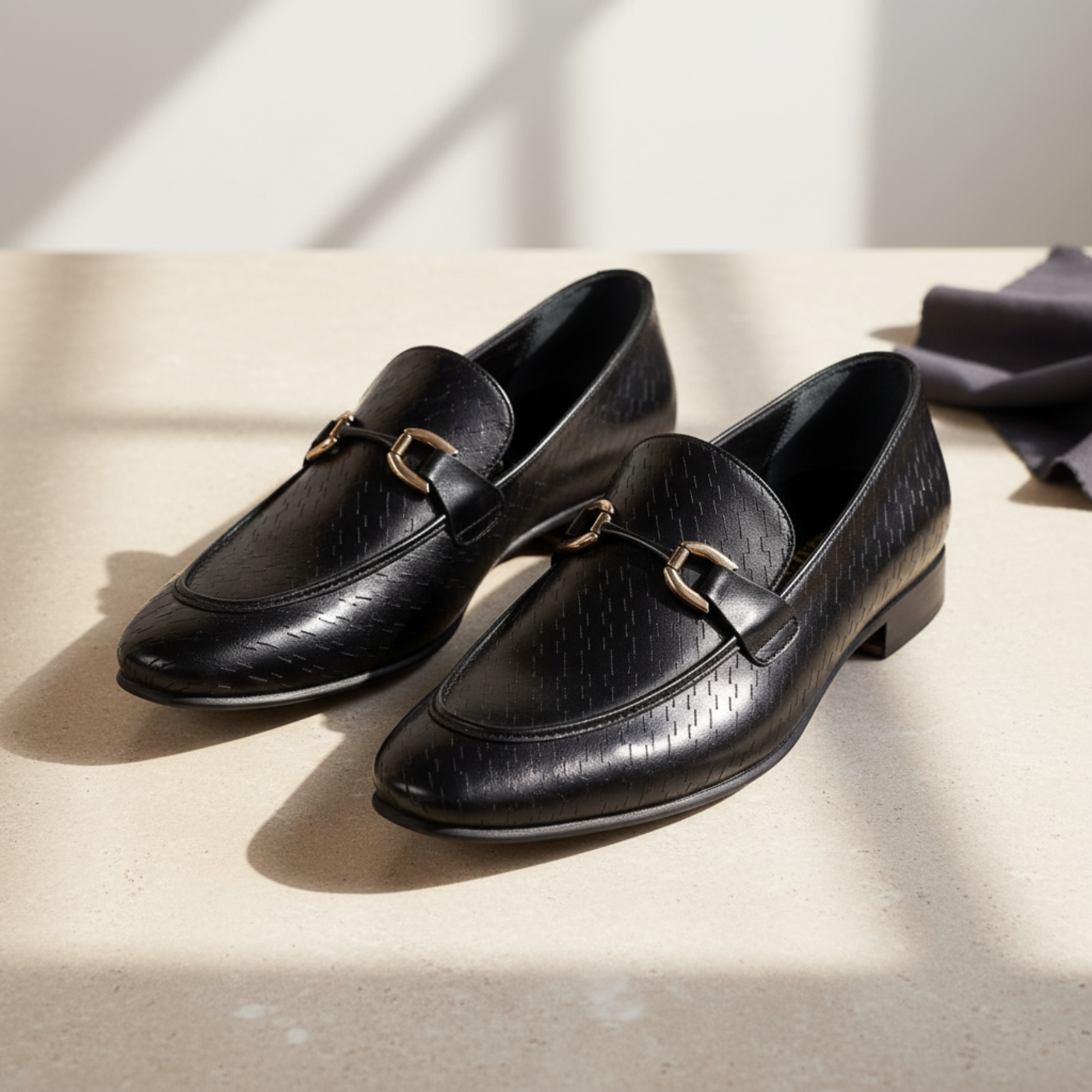 Two Tone Laser Loafer