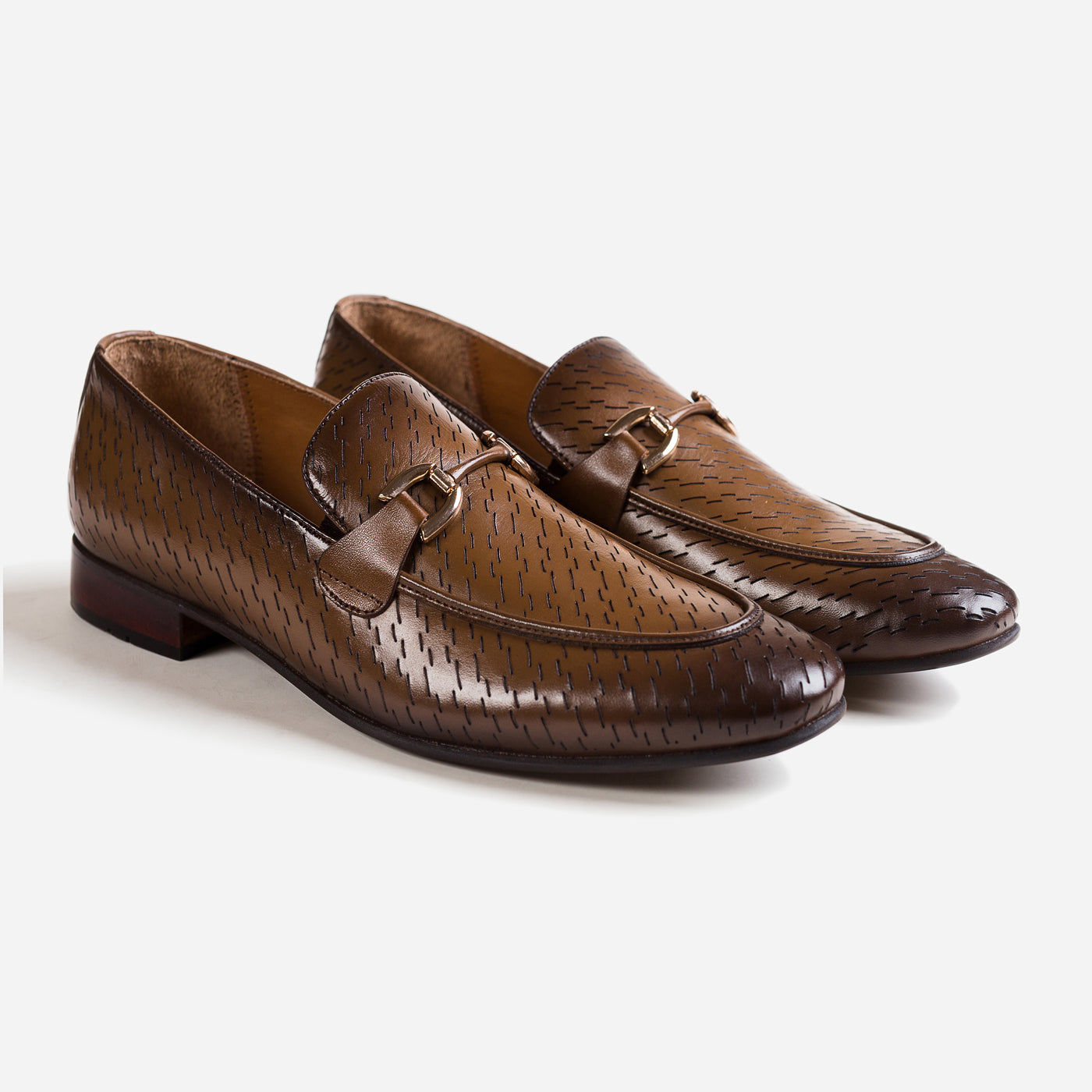 Two Tone Laser Loafer