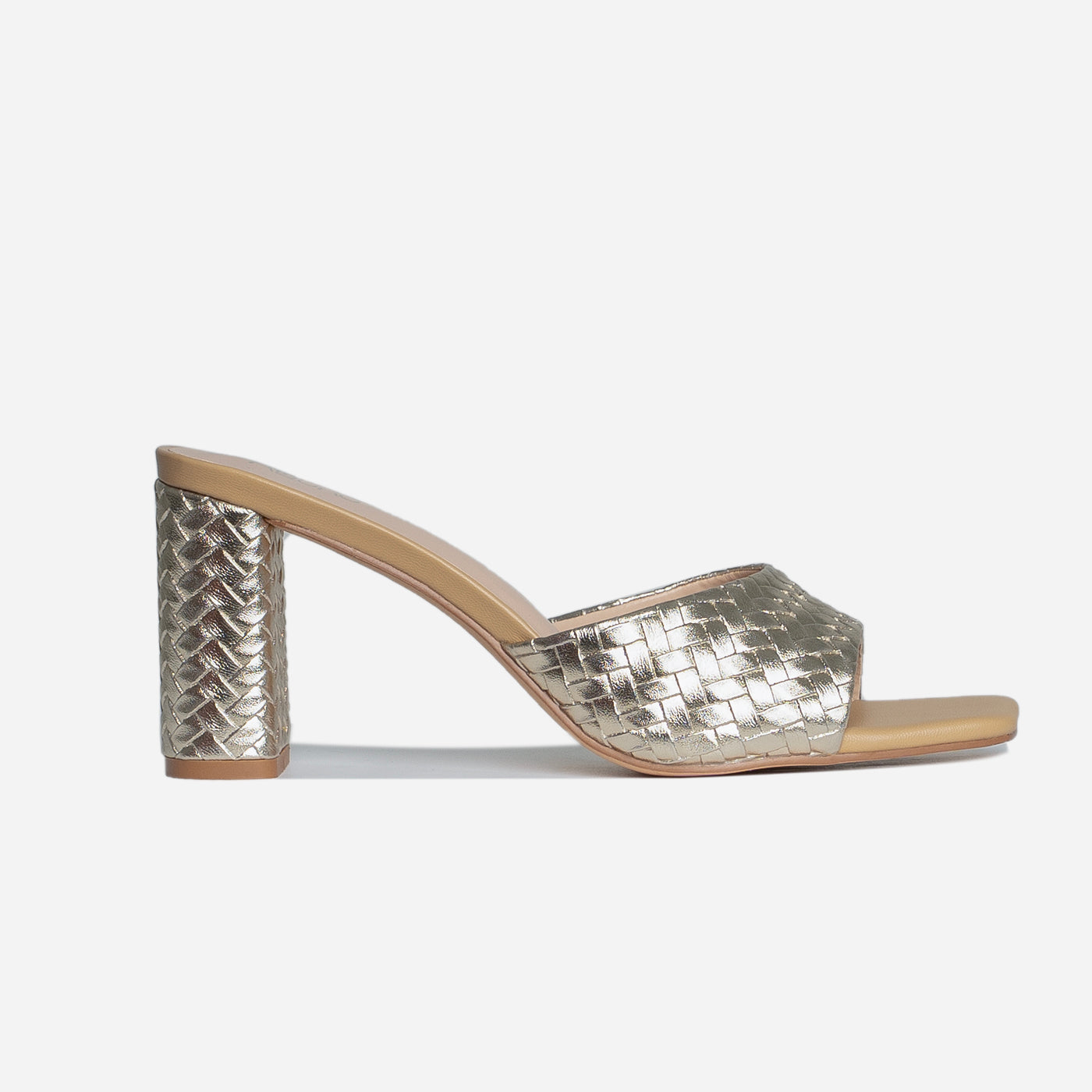 Woven Heeled Sandals